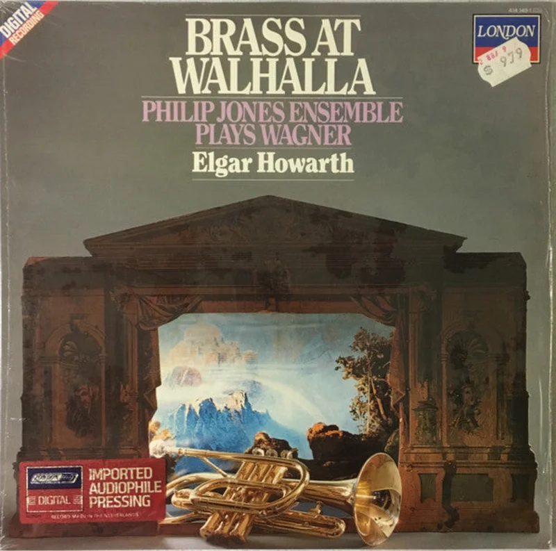 Philip Jones Brass Ensemble Plays Richard Wagner, Elgar Howarth: Brass At Walhalla 12"