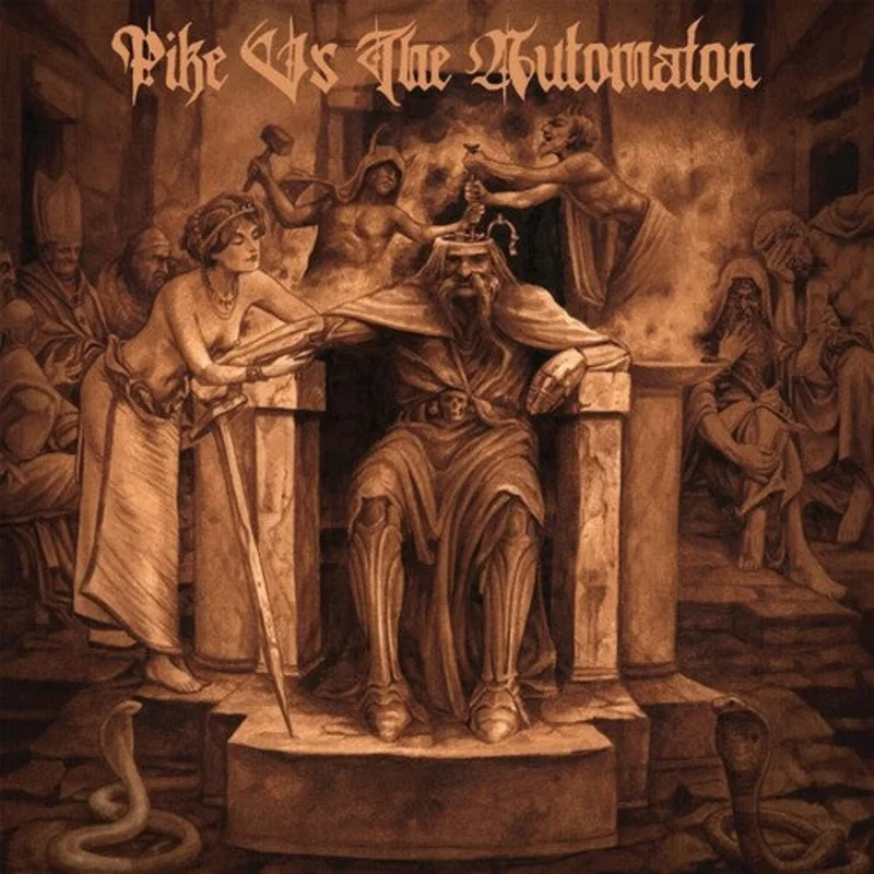 PIKE VS THE AUTOMATON 'PIKE VS THE AUTOMATON' 2LP - OPAQUE ORCHID