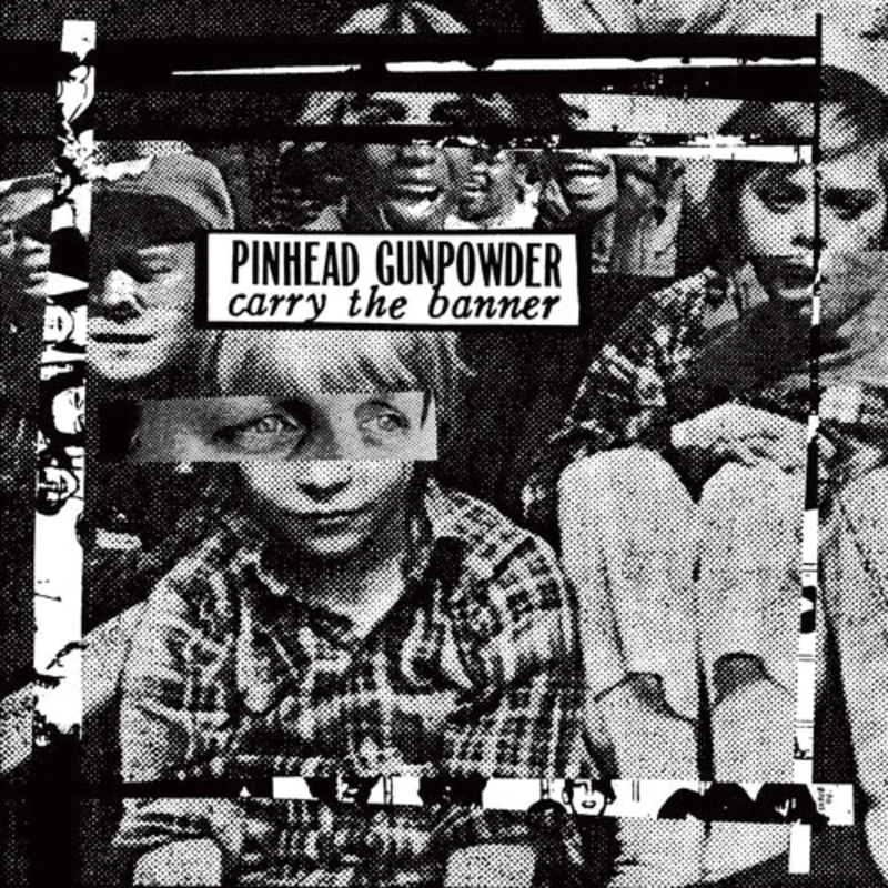 PINHEAD GUNPOWDER 'CARRY THE BANNER' LP (GREEN DAY OFFSHOOT) - COLORED