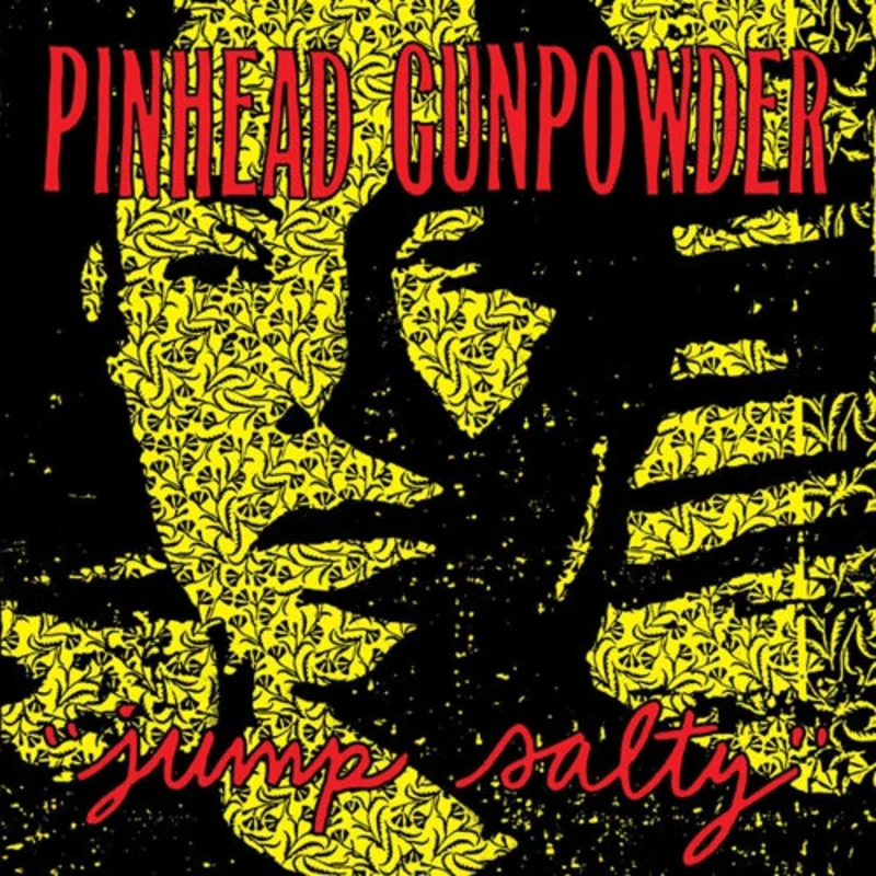 PINHEAD GUNPOWDER 'JUMP SALTY' LP (GREEN DAY OFFSHOOT) - TRANSLUCENT GOLD