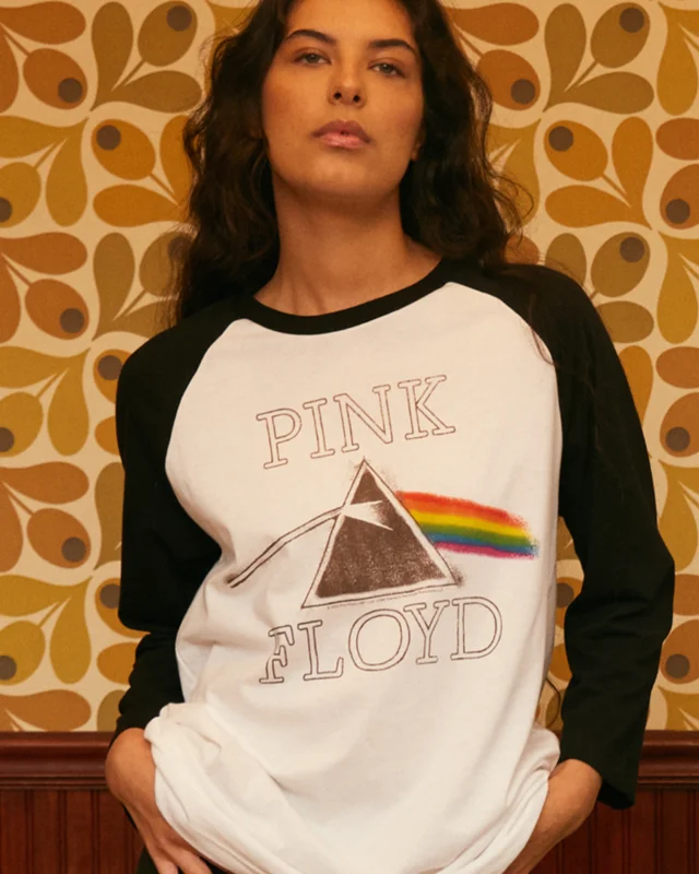 PINK FLOYD - LONG SLEEVE BASEBALL T-SHIRT