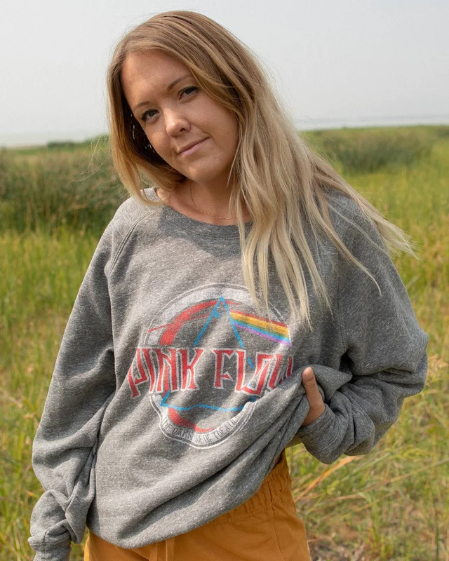 PINK FLOYD - OVERSIZED SWEATSHIRT Gray