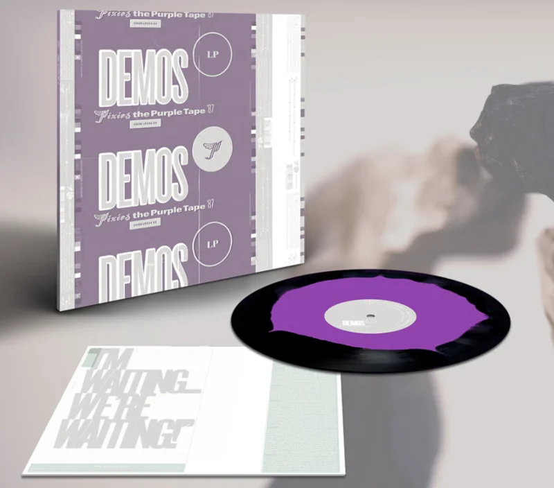 PIXIES 'DEMOS' LP - PURPLE/BLACK