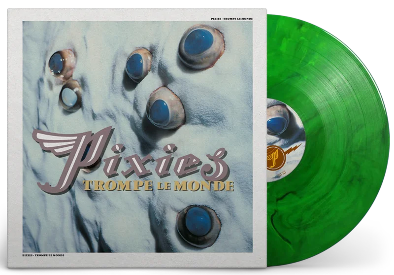 PIXIES 'TROMPE LE MONDE' LP - MARBLED GREEN