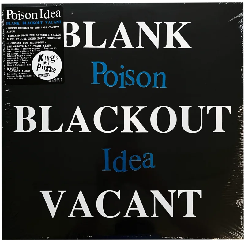 Poison Idea: Blank Blackout Vacant 12"