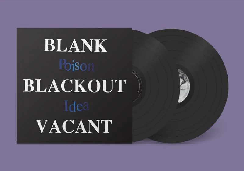 POISON IDEA 'BLANK BLACKOUT VACANT' 2LP