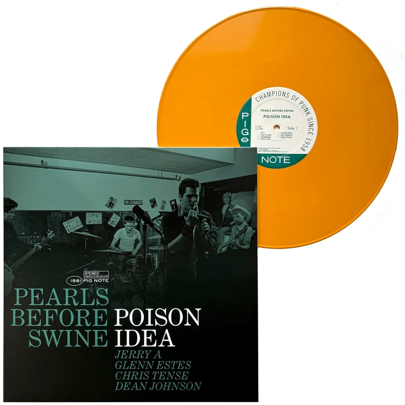Poison Idea: Pearls Before Swine 12" (Sorry State Exclusive Orange Vinyl)