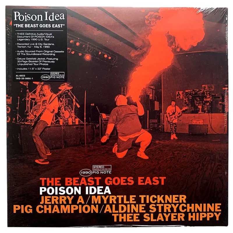 Poison Idea: The Beast Goes East 12"