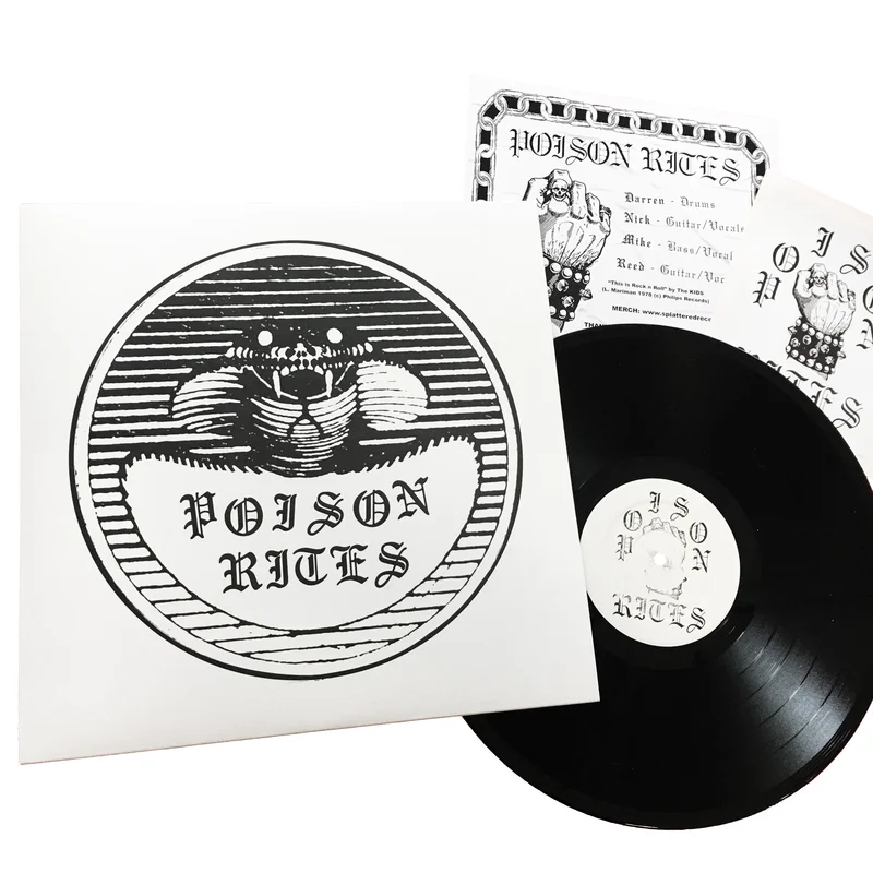 Poison Rites: S/T 12" (new)