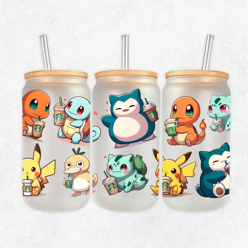 Pokmon glass cup