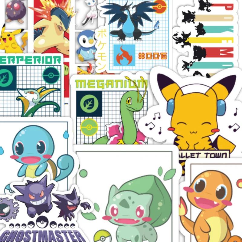 Pokmon Volume1  pack - clear vinyl sticker