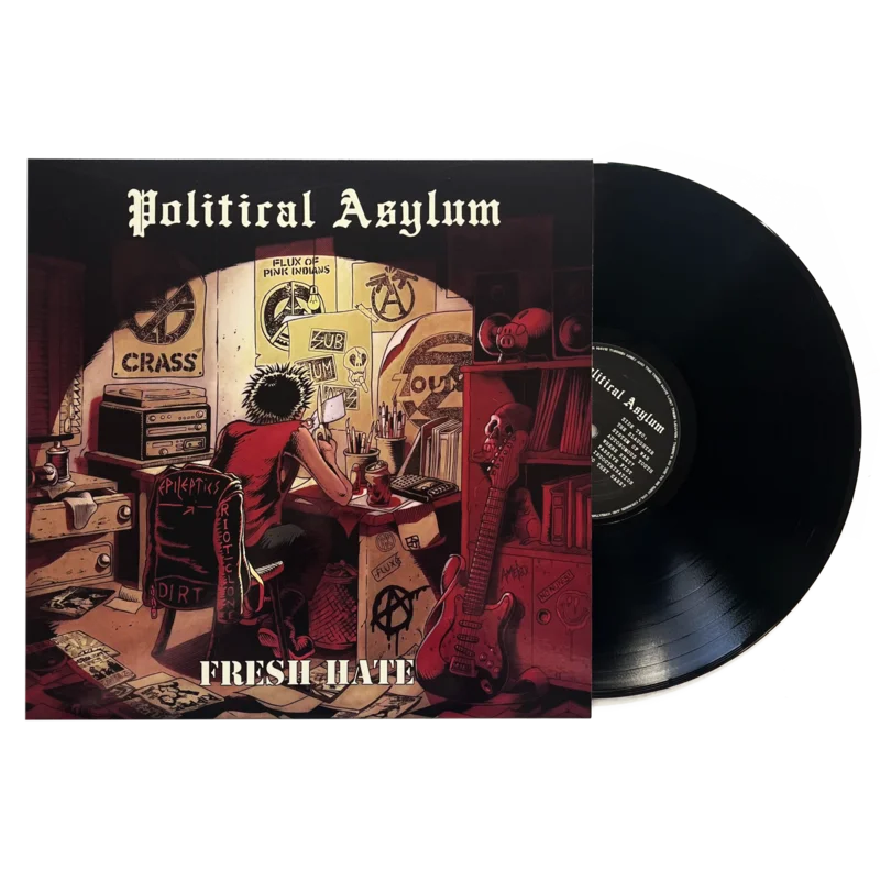 Political Asylum: Fresh Hate 12"