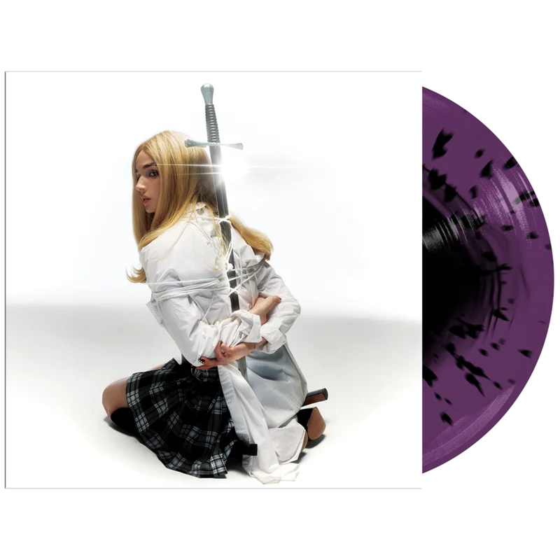 POPPY ZIG LP - EXCLUSIVE - LTD. 500 - BLACK/TRANSPARENT PURPLE/BLACK/SPLATTER