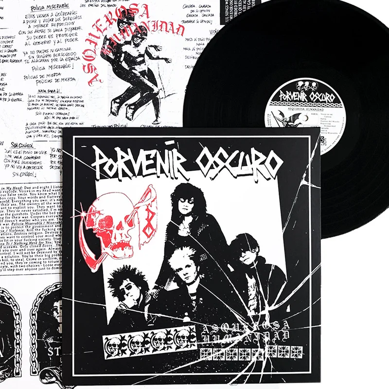 Porvenir Oscuro: Asquerosa Humanidad 12" Black Vinyl