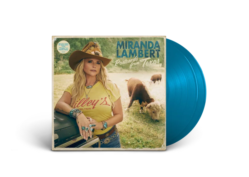 Postcards From Texas: Blue Vinyl LP