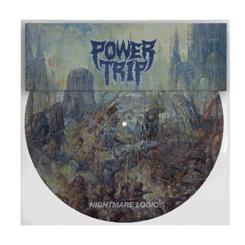 POWER TRIP 'NIGHTMARE LOGIC' RILEY GALE FOUNDATION EDITION LP - PICTURE DISC