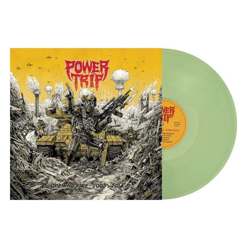 POWER TRIP 'OPENING FIRE: 2008-2014' LP - COKE BOTTLE CLEAR