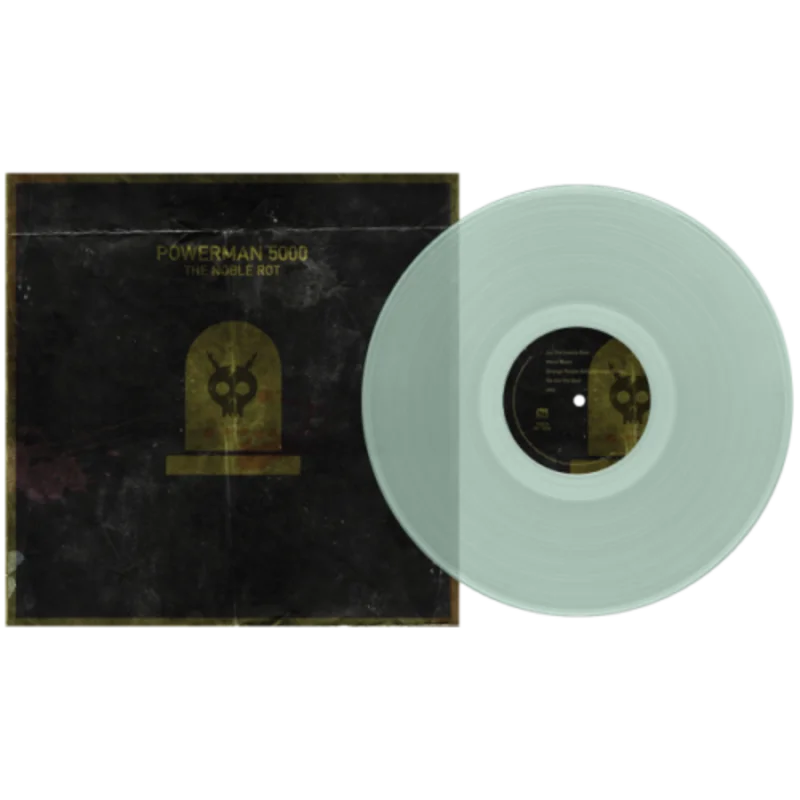 POWERMAN 5000 'THE NOBLE ROT' LP - COKE BOTTLE GREEN