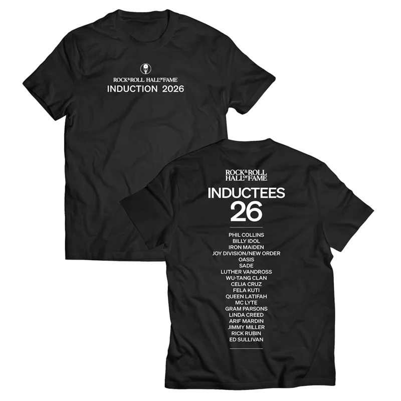 *PRE-SALE* ROCK HALL 2026 - INDUCTION CLASS T-SHIRT