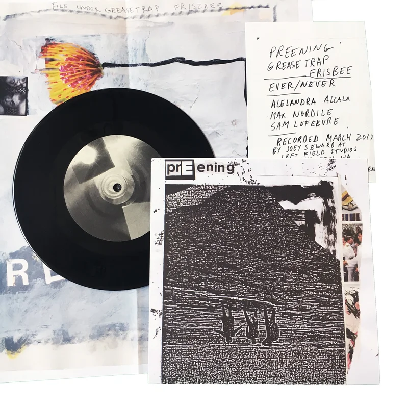 Preening: Greasetrap Frisbee 7"