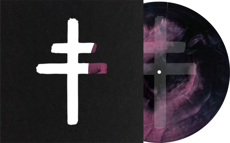 PRESIDENT REVOLVER EXCLUSIVE 12" - EXCLUSIVE - LTD. 500 - PINK/BLACK/STARBURST - ETCHED B-SIDE