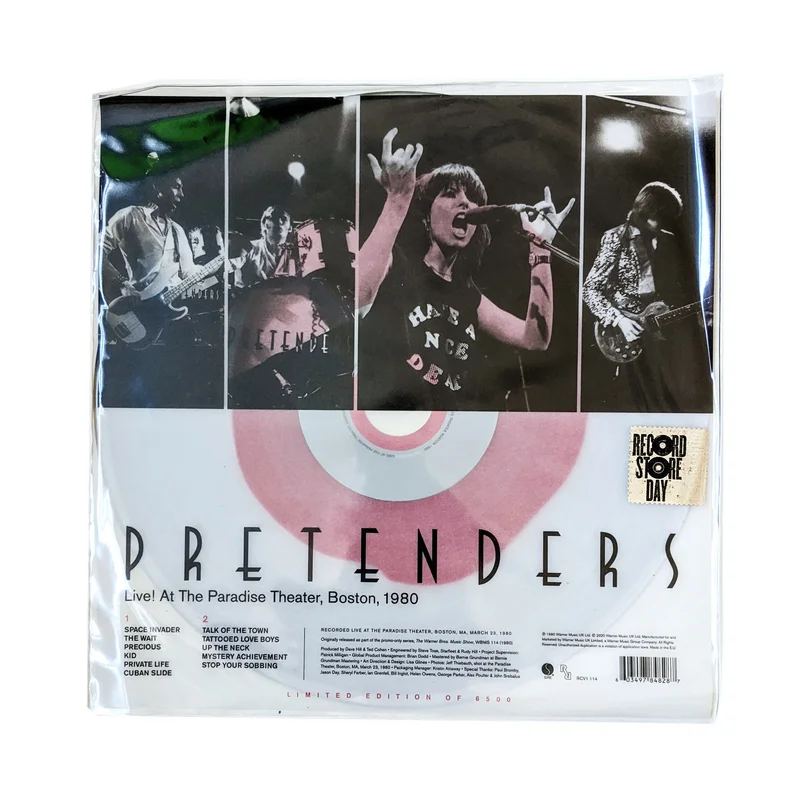 Pretenders: Live Paradise Boston 12" (RSD)