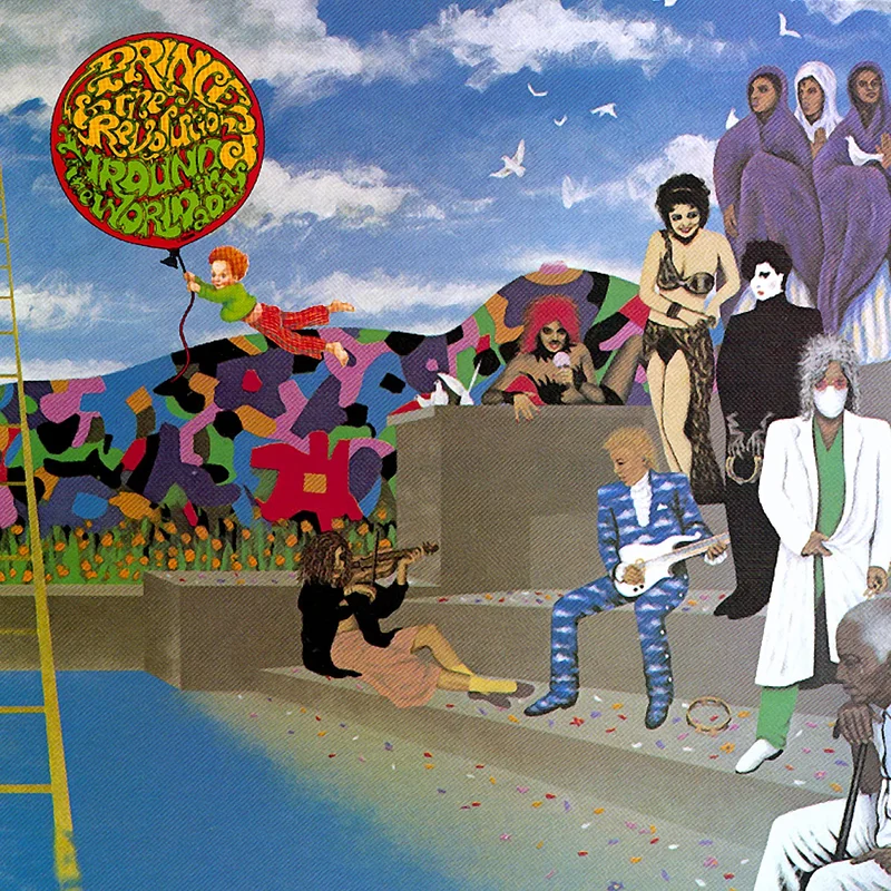 PRINCE - AROUND THE WORLD IN A DAY - VINYL LP