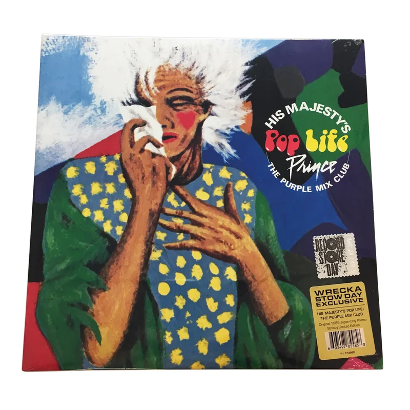 Prince: His Majesty's Pop Life / The Purple Mix Club 12"