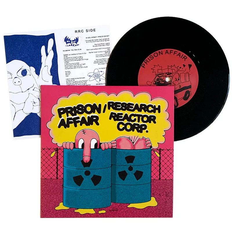 Prison Affair / Research Reactor Corporation: Split 7"