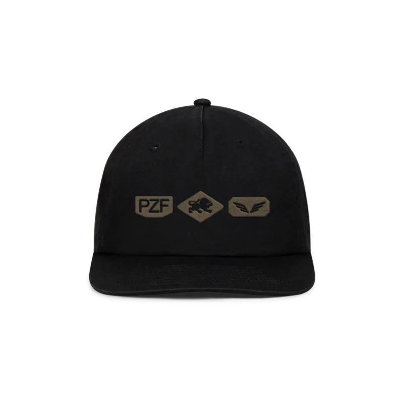 Prizefighter Black Embroidered Cap