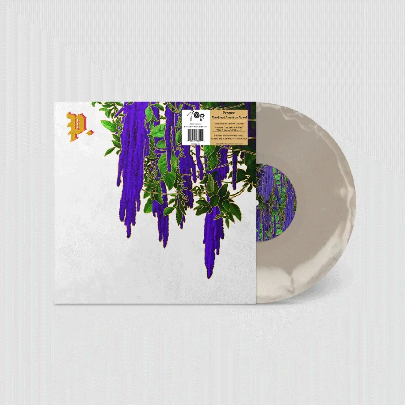 PROPER. 'THE GREAT AMERICAN NOVEL' LP - BONE/GREY