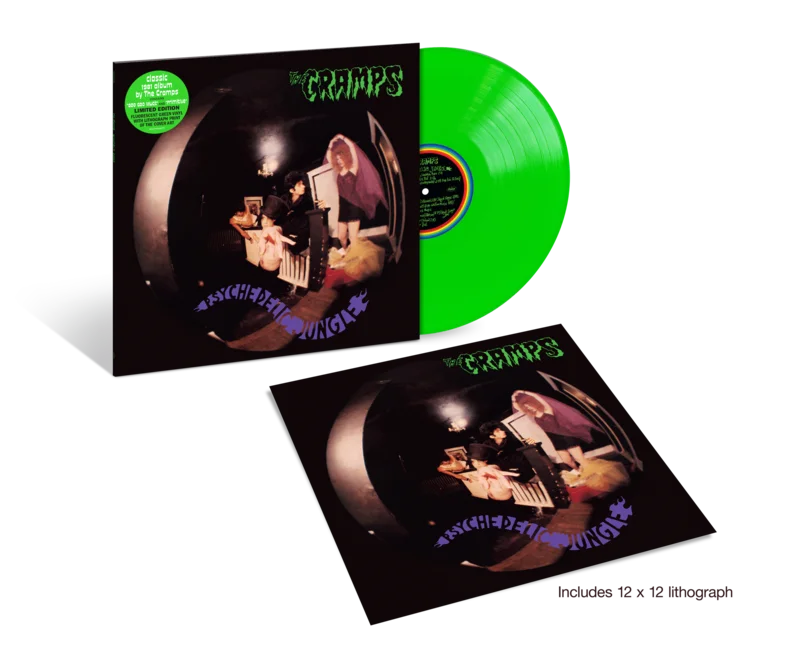 Psychedelic Jungle: Exclusive Fluorescent Green Vinyl LP