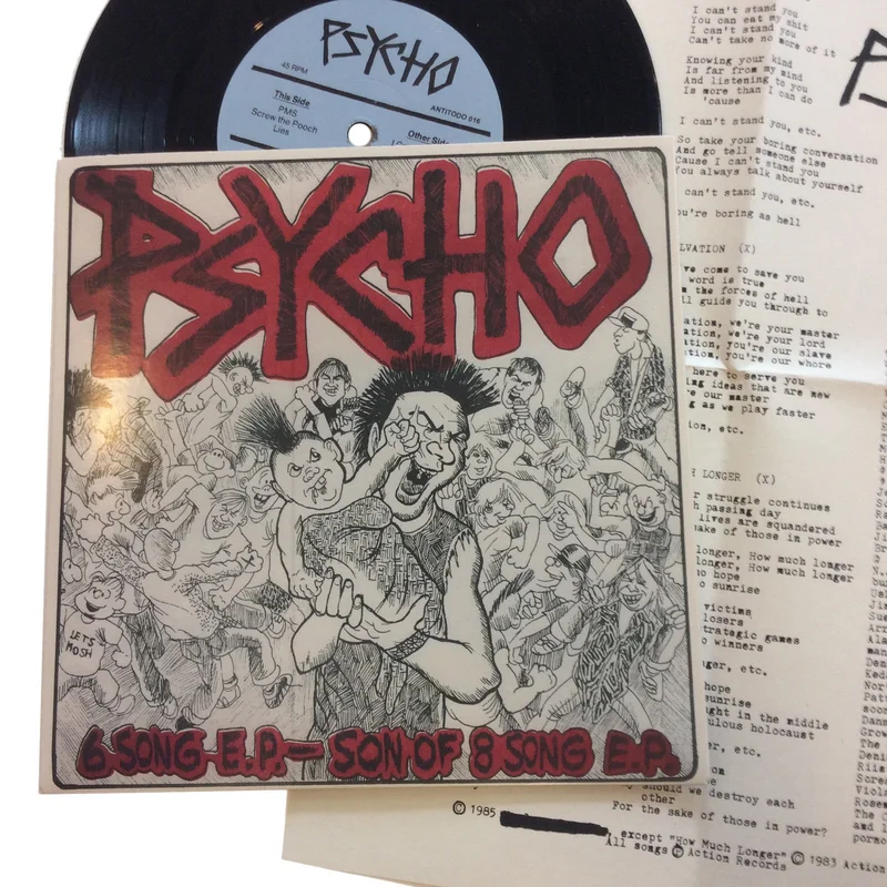 Psycho: 6 Song EP 7" (new)