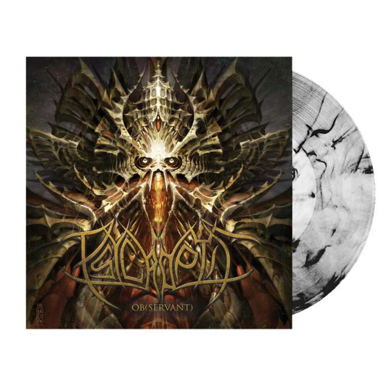 PSYCROPTIC 'OB(SERVANT)' LP - BLACK/WHITE/GALAXY