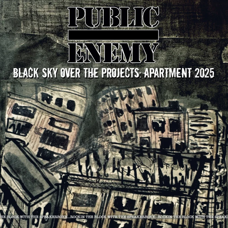 PUBLIC ENEMY - BLACK SKY OVER THE PROJECTS: APARTMENT 2025 - VINYL LP