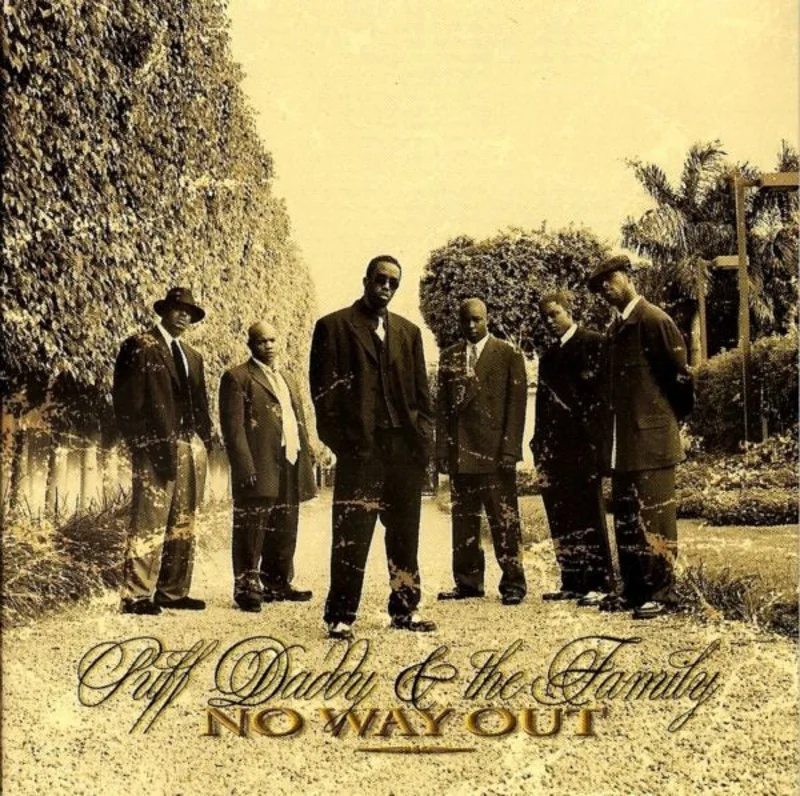 PUFF DADDY & THE FAMILY 'NO WAY OUT' 25TH ANNIVERSARY EDITION 2LP - WHITE