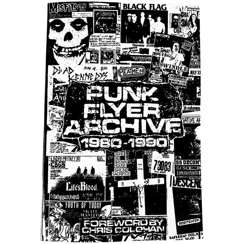 Punk Flyer Archive 1980-1990 Book