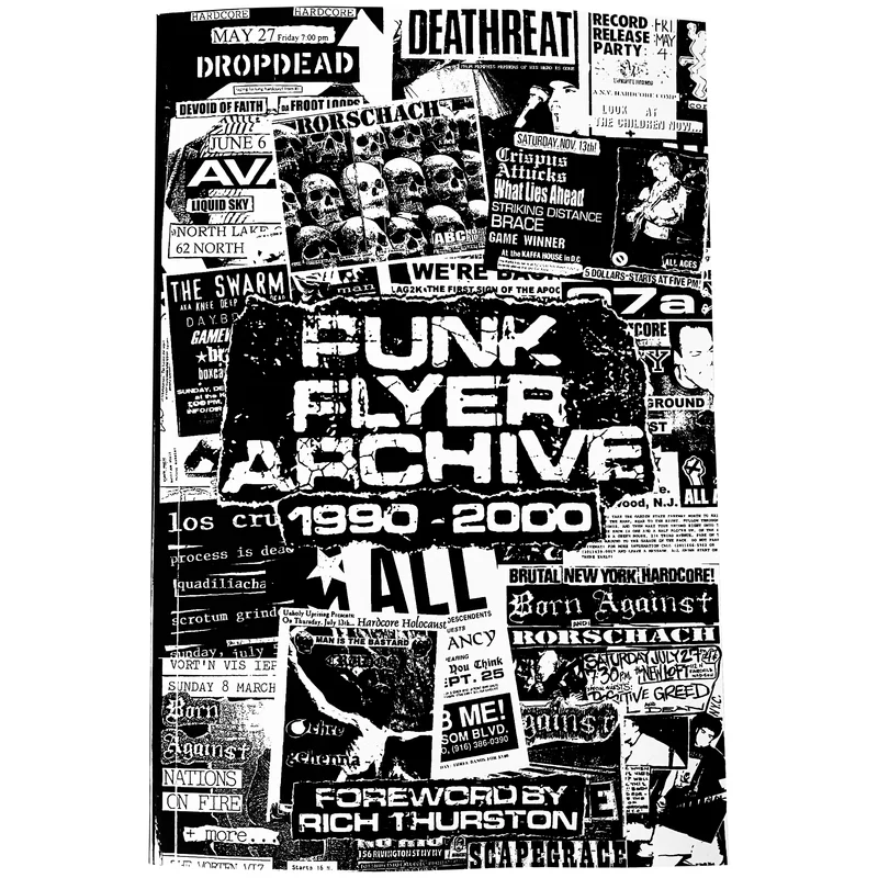 Punk Flyer Archive 1990-2000 Book