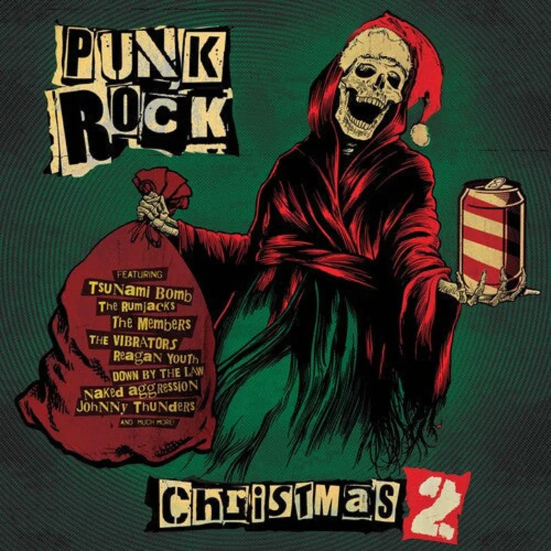 PUNK ROCK CHRISTMAS II LP FT. TSUNAMI BOMBS, THE RUNJACKS & MORE - WHITE
