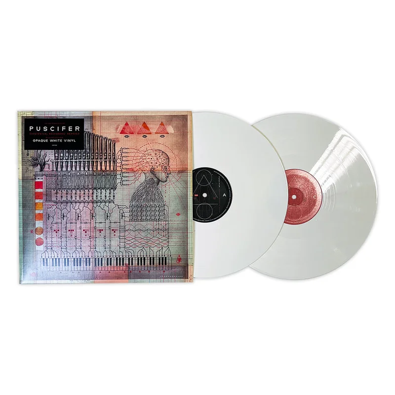 PUSCIFER EXISTENTIAL RECKONING: REWIRED 2LP - EXCLUSIVE - LTD. 500 - WHITE