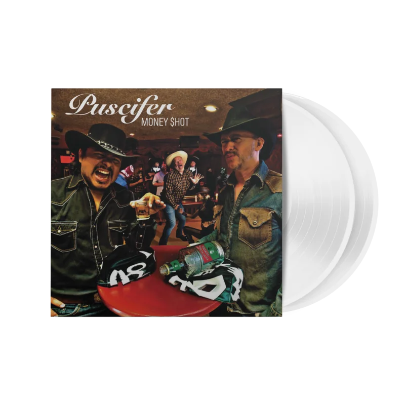 PUSCIFER MONEY $HOT 2LP - EXCLUSIVE - LTD. 500 - OPAQUE WHITE