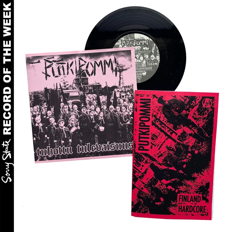 Putkipommi: Tuhottu Tulevaisuus 7" w/zine