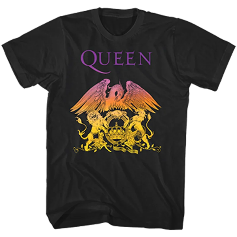 QUEEN CREST GRADIENT black