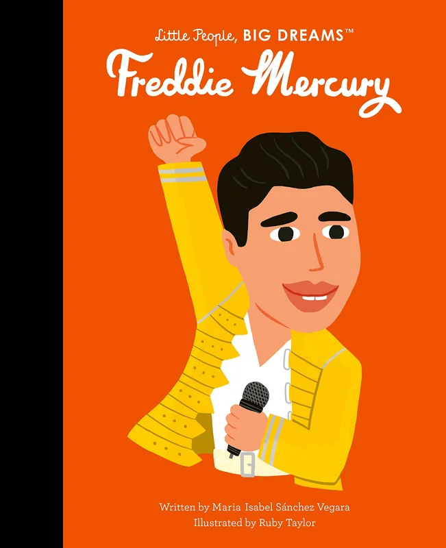 QUEEN - FREDDIE MERCURY - LITTLE PEOPLE, BIG DREAMS - HARDCOVER - BOOK