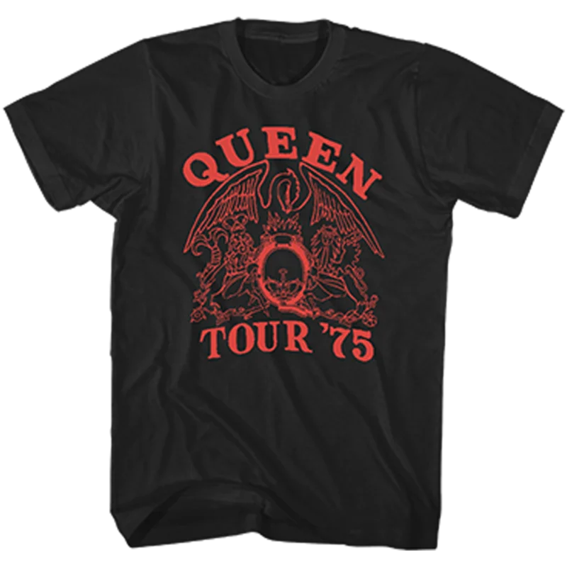 QUEEN TOUR 75 RED SS black