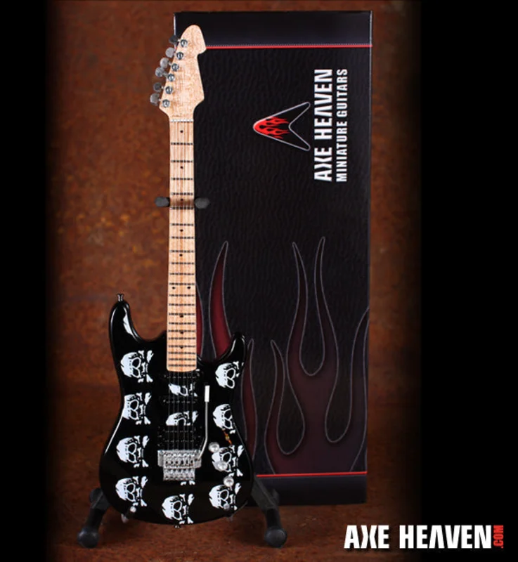 QUEENSRCHE - MICHAEL WILTON - ESP SKULLS MINI GUITAR
