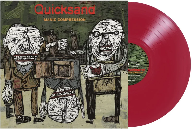 Quicksand: Manic Compression Open Heart Red Vinyl