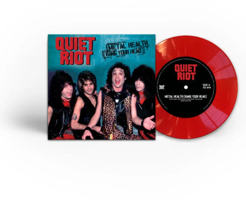 QUIET RIOT 'METAL HEALTH (BANG YOUR HEAD)' 7" EP - RED