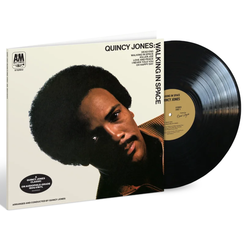 QUINCY JONES - WALKING IN SPACE - VINYL LP