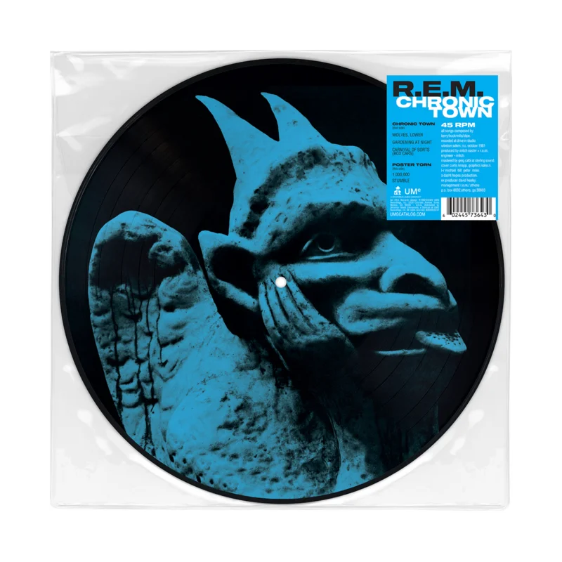 R.E.M. - CHRONIC TOWN EP - INDIE EXCLUSIVE - 40TH ANNIVERSARY EDITION - PICTURE DISC - VINYL LP